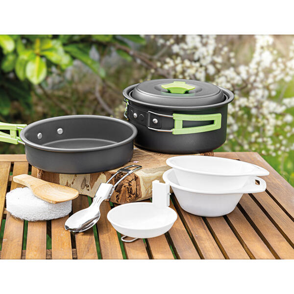 Camping-Kochset 9tlg.