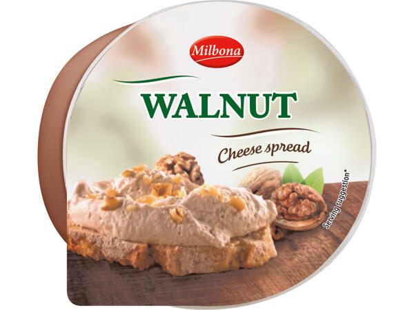 Cheese Mousse with Walnuts