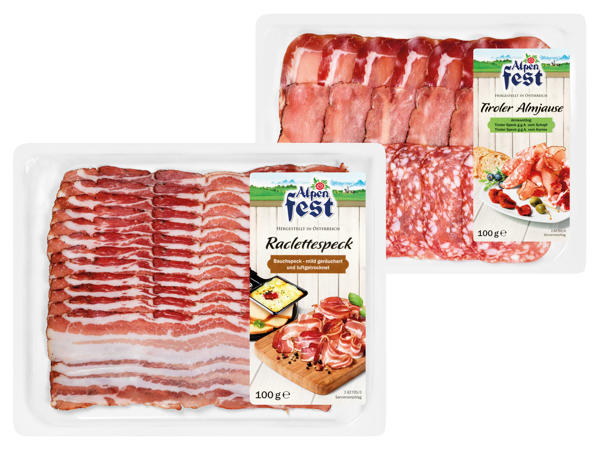 ALPENFEST Speck in Scheiben
