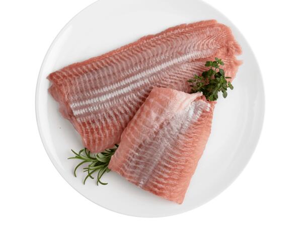 Frisches Welsfilet