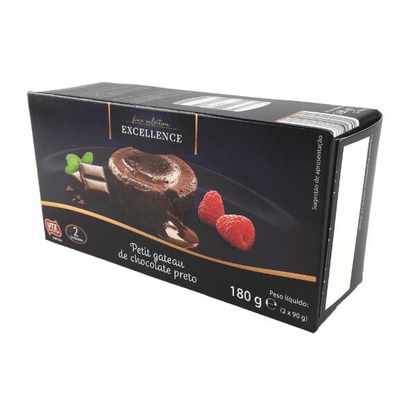 Excellence(R) 				Petit Gateau de Chocolate Preto