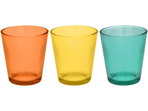 Tumblers, 3 pieces