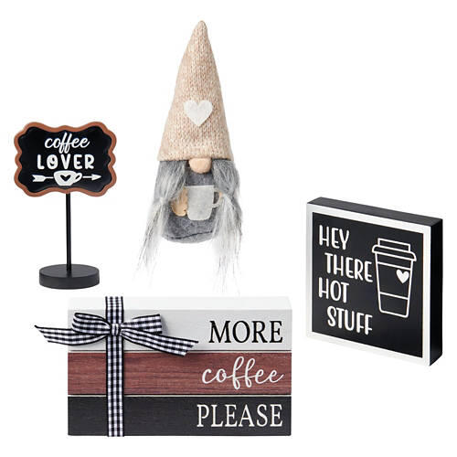 Coffee Bar Tray Objects - Hot Stuff