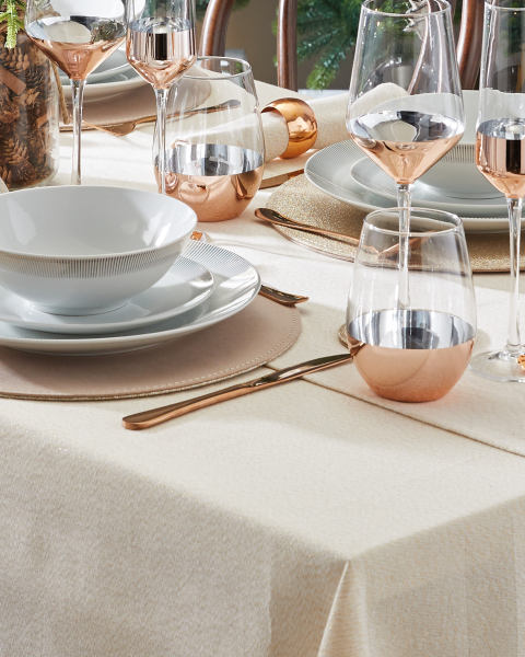 16 Piece Copper Cutlery Set