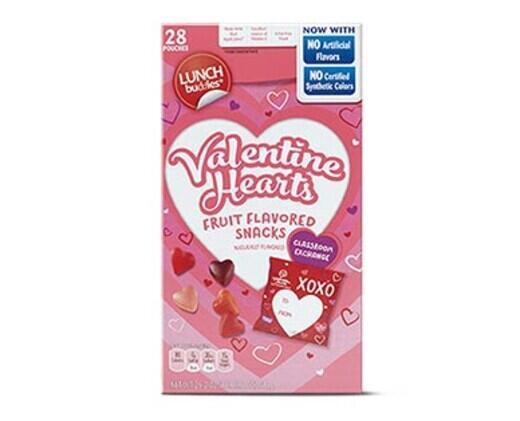 Lunch Buddies 
 Valentine Hearts Fruit Flavored Snacks