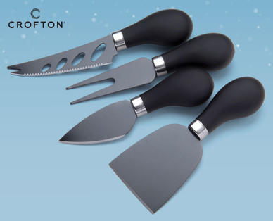 CROFTON Käsemesser-Set, 4-teilig