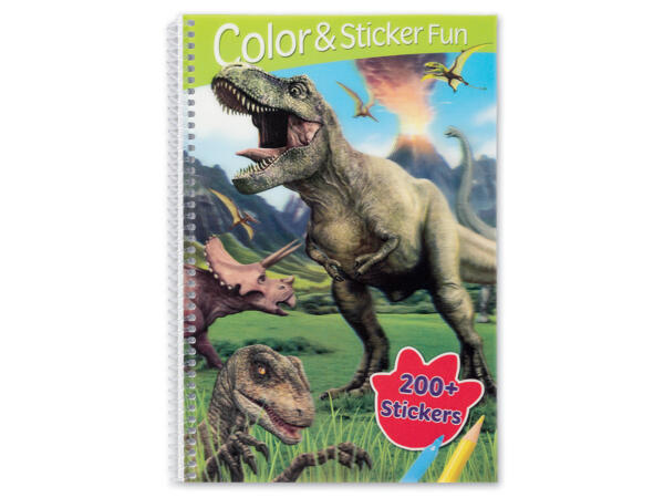 Mal- und Stickerbuch