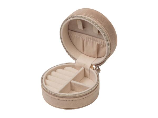 Esmara Beige Travel Jewellery Box