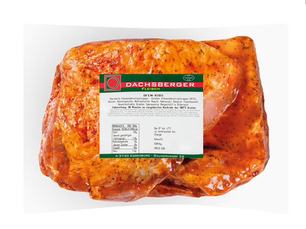 Ofen-Ribs mariniert