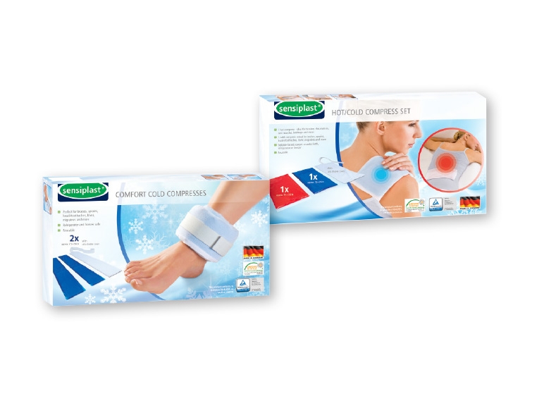 Sensiplast Cold Compress/Cold and Hot Compress Set