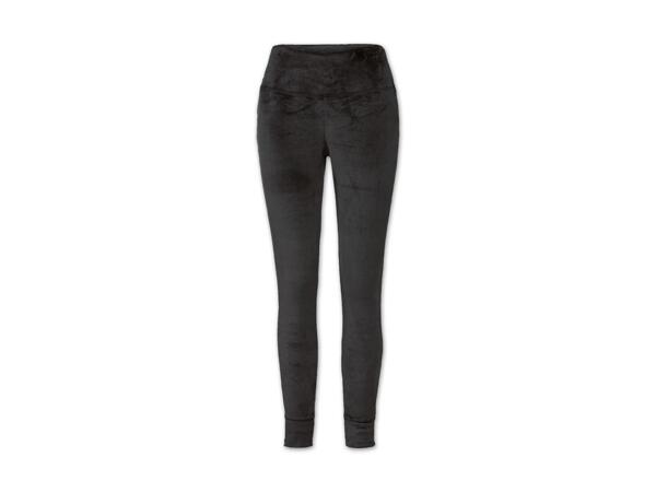 Damen Plüsch Leggings
