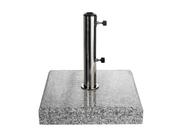 Pied de parasol en granit