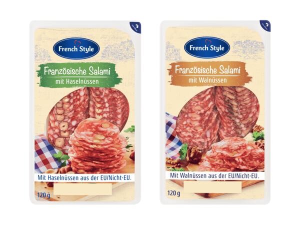 Salami in Scheiben