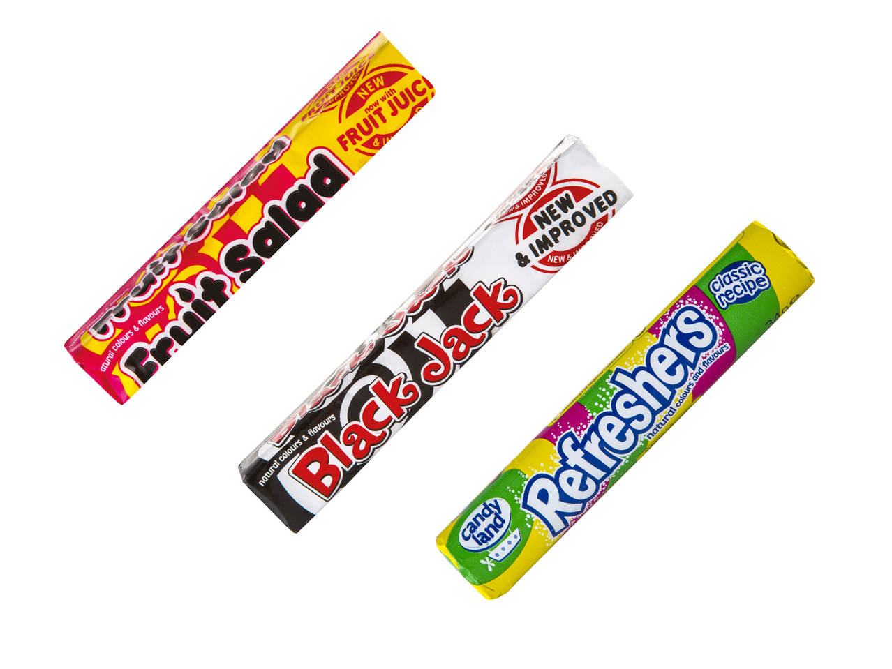 CANDY LAND Refresher Roll/Black Jack/Fruit Salad