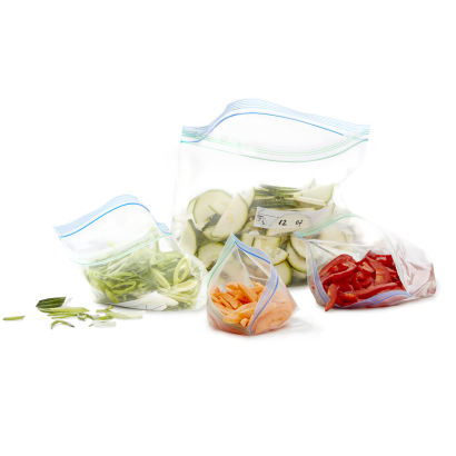 Sachets à fermeture à glissière, 75 pcs