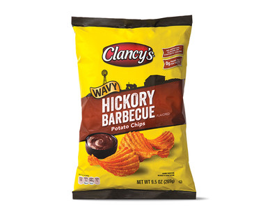 Clancy's Hickory Barbecue Wavy Potato Chips