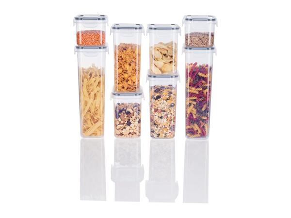 Livarno Home Food Storage Containers - 8 Piece Set