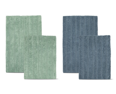 Huntington Home 2-Piece Reversible Bath Rug Set