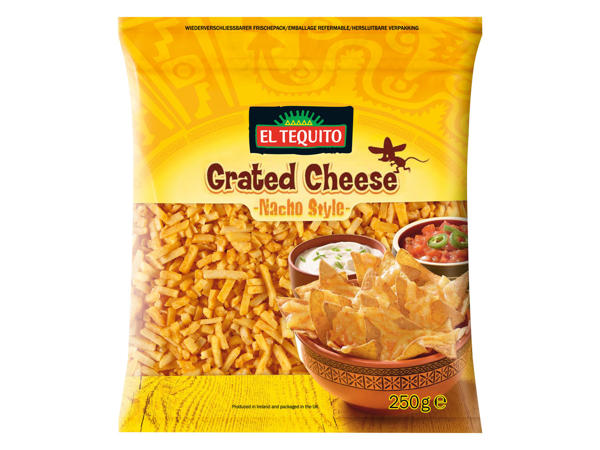 EL TEQUITO Nacho Käse gerieben