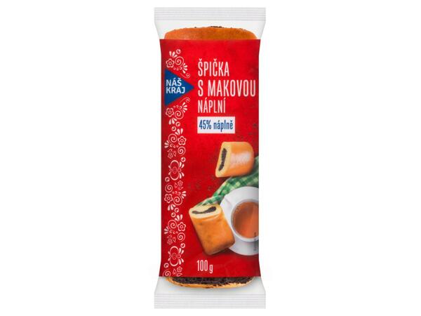 ŠPIČKA S MAKOVOU NÁPLNÍ