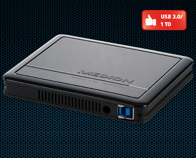 Disque dur externe, 1 To MEDION(R)