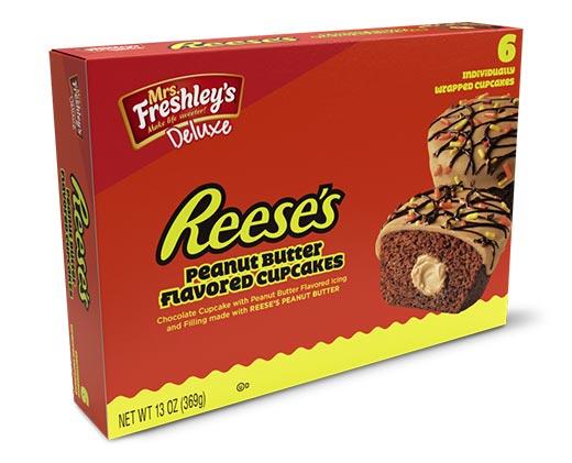 Mrs. Freshley's 
 Reese's Peanut Butter Cupcakes