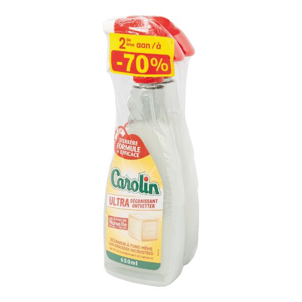 CAROLIN(R) Spray au savon de Marseille, 2 pcs