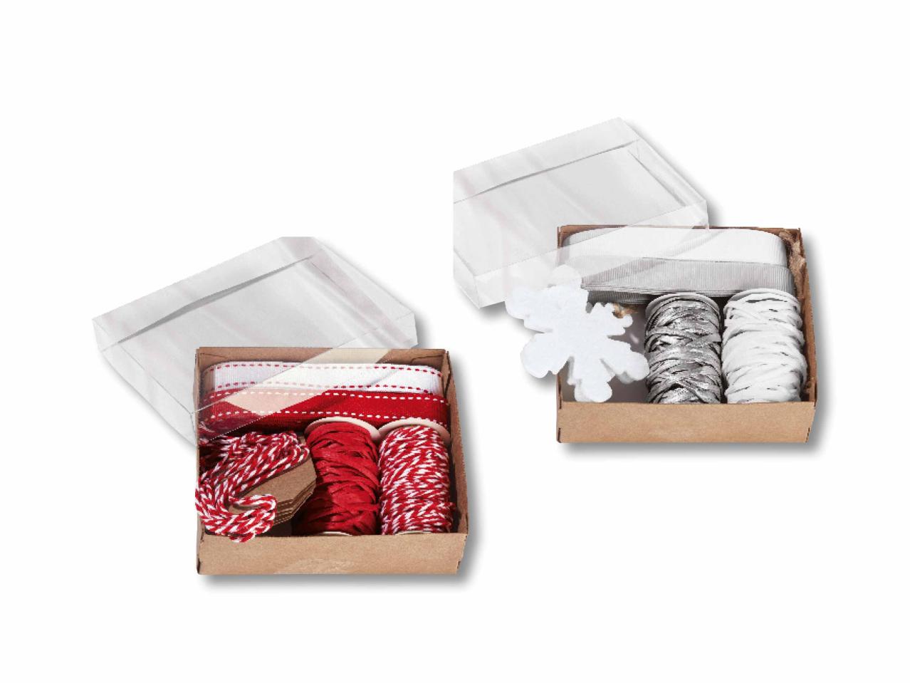 Set de rubans cadeau, 12 pièces
