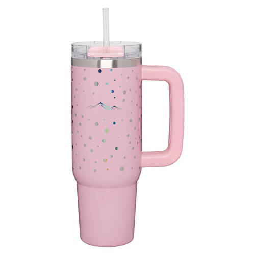 30 oz Thirst Crusher Tumbler, Rose Dots