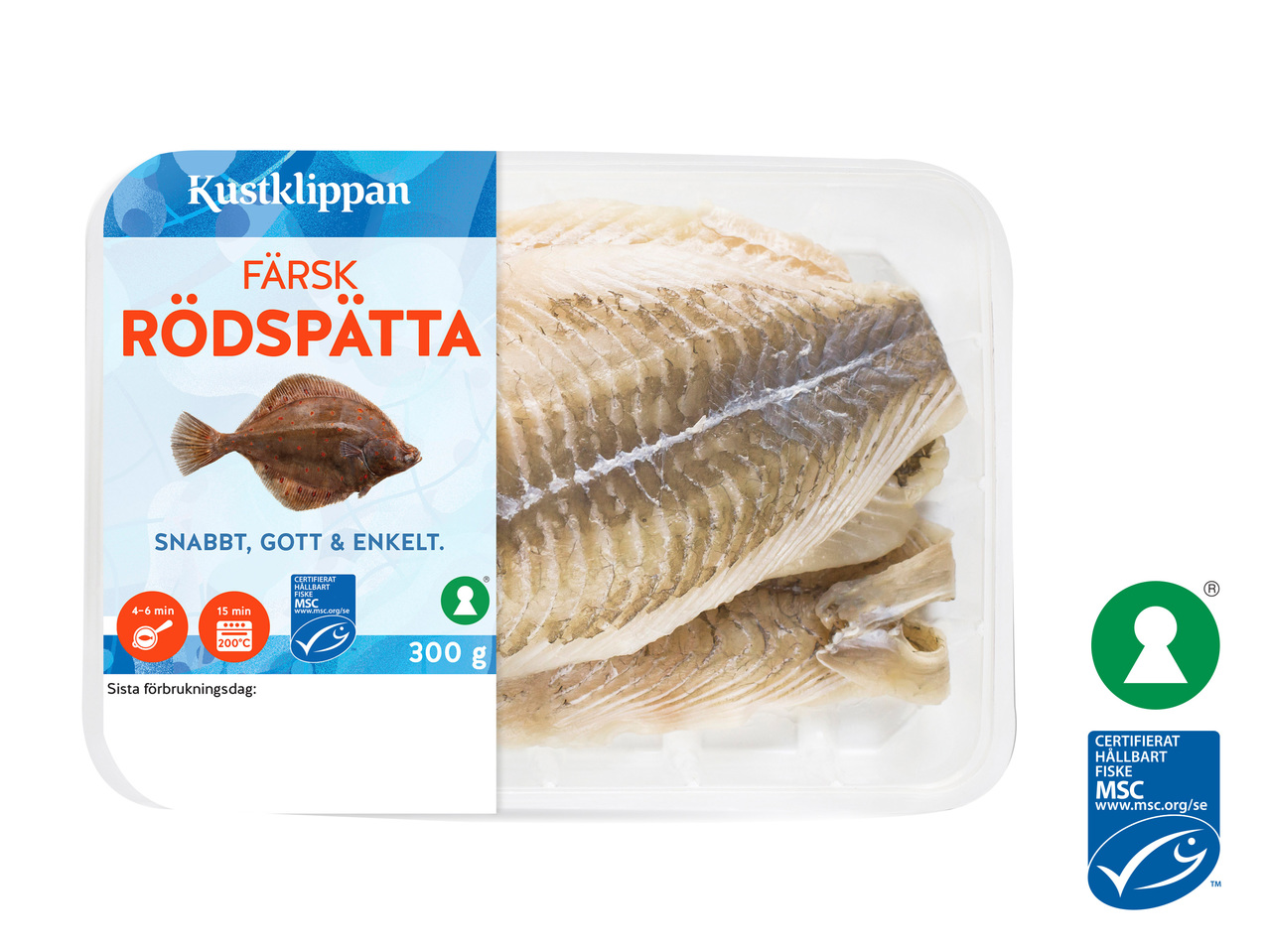 FÄRSK RÖDSPÄTTA