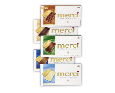 Tablette de chocolat Merci STORCK(R)