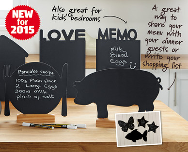 Chalkboard and Pen