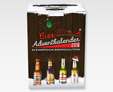Calendrier de l'Avent "bière"