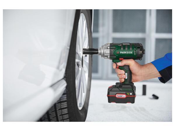 Cordless vehicle impact wrench 20V