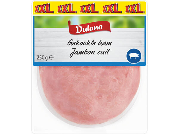 Gekochter und entfetteter Schinken