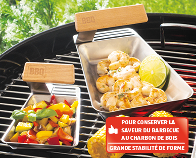 Corbeille pour griller les légumes/Cassolettes pour barbecue BBQ