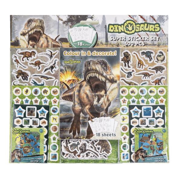 Autocollants, 500 pcs