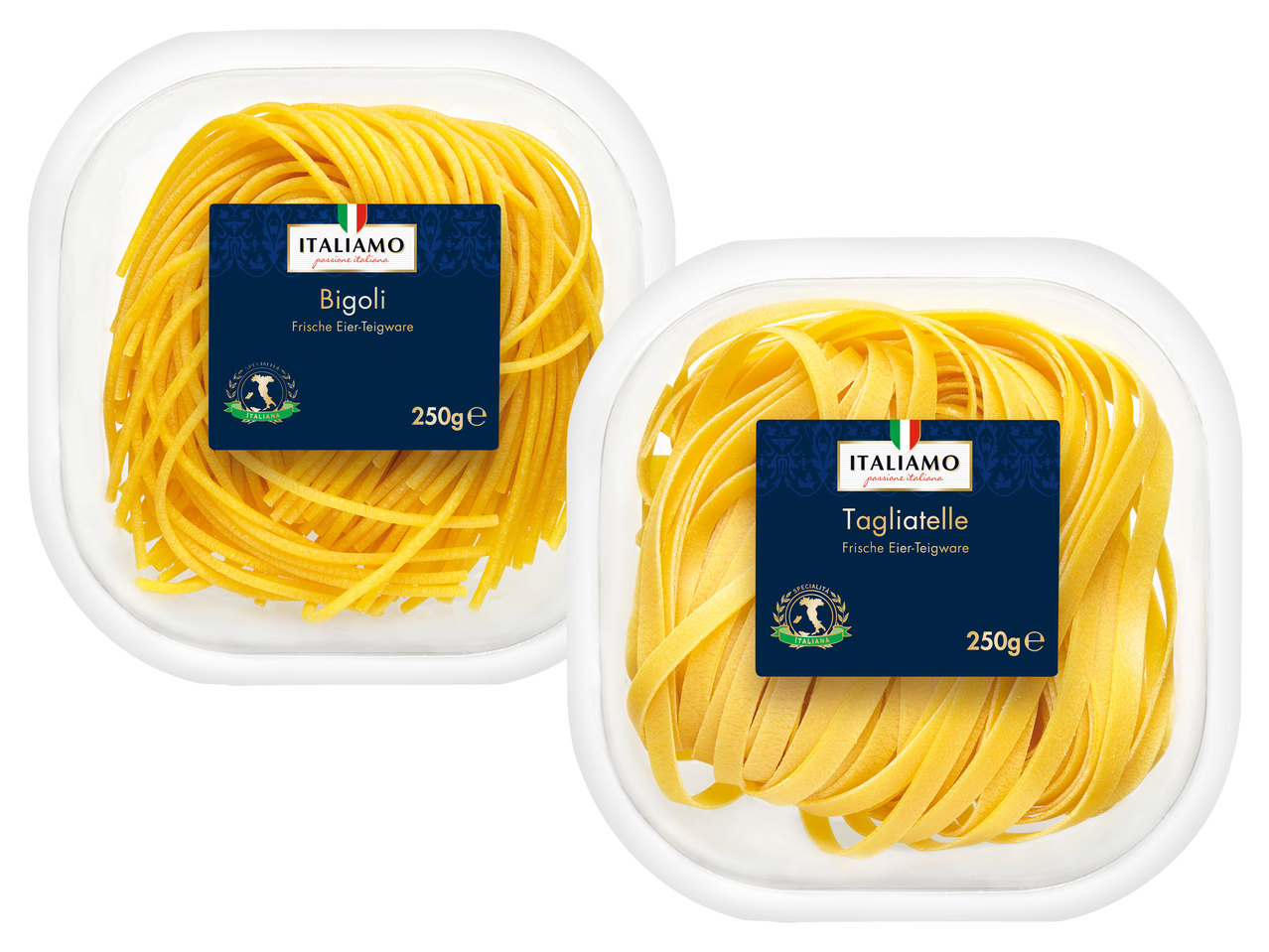 ITALIAMO Frische Pasta mit Ei
