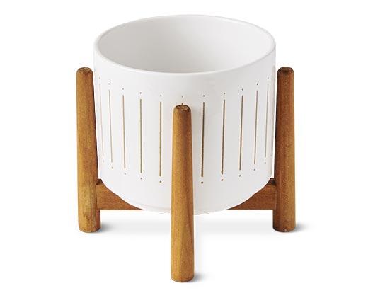 Belavi 
 Ceramic Planter on Stand