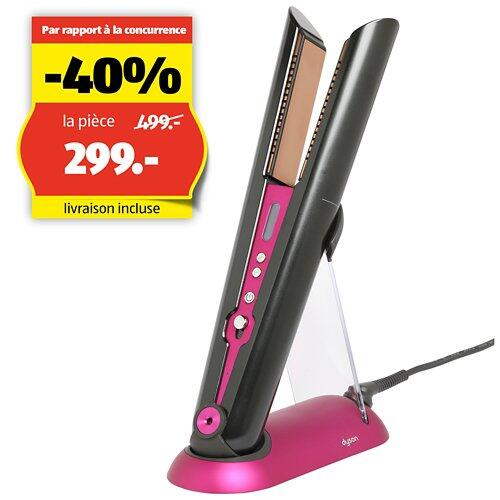 DYSON Corrale™ Lisseur - Professional Edition HS03, nickel/fuchsia
