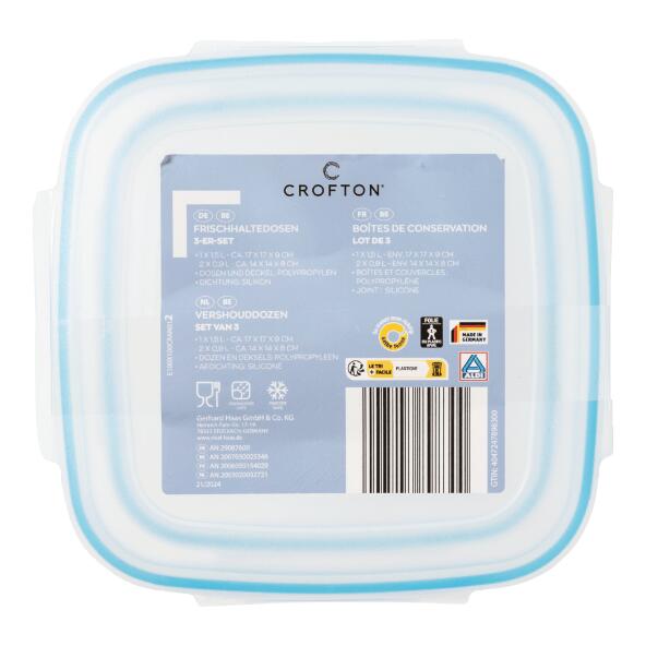 CROFTON(R) 				Frischhaltedosen, 3 St.