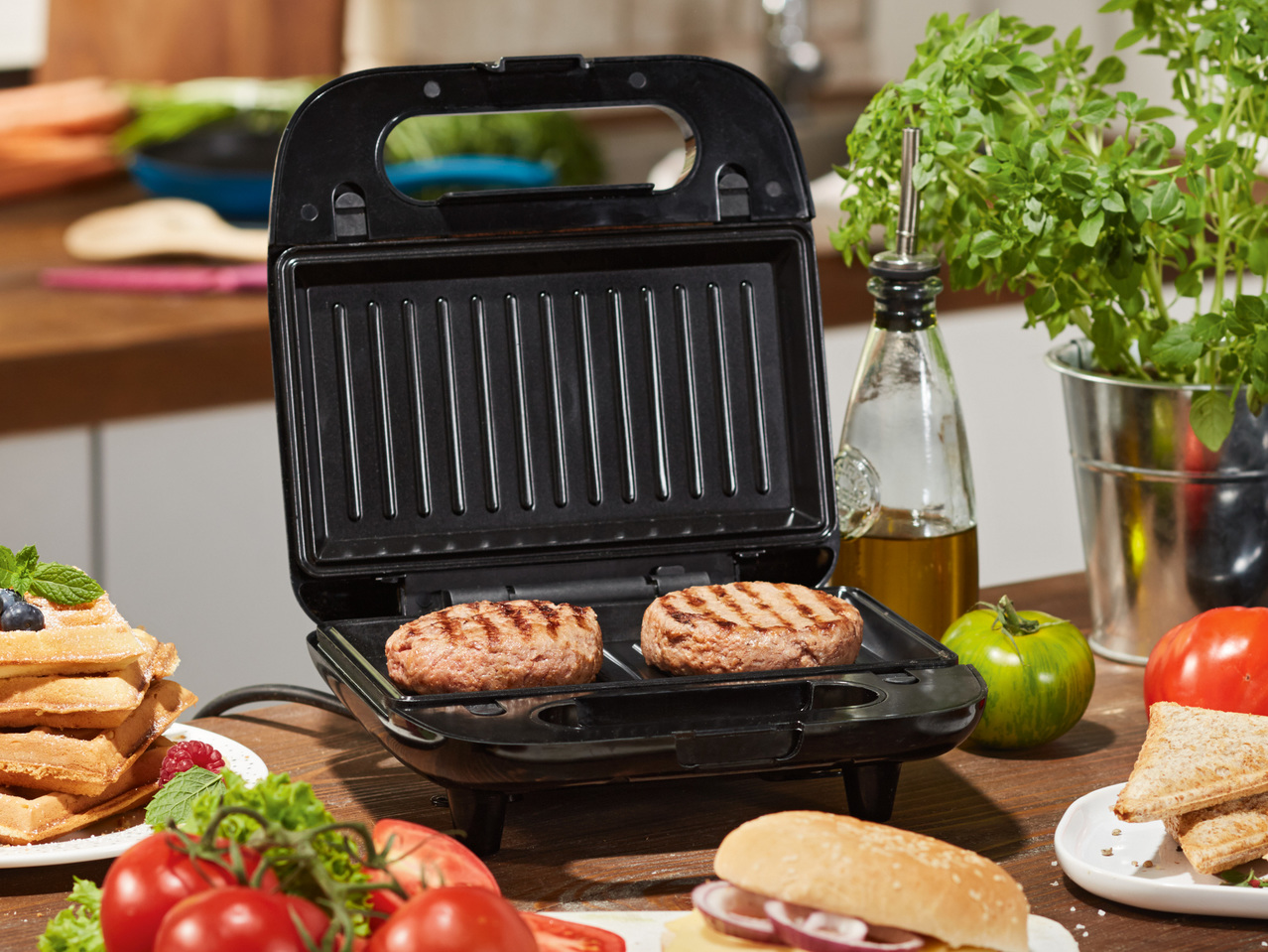SILVERCREST(R) Sandwichmaker 3-in-1