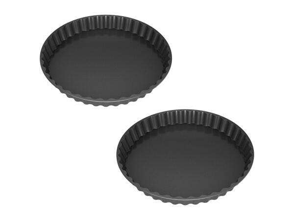 Ernesto Quiche and Flan Tins / Pizza Trays