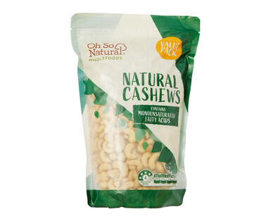 Natural Cashews 1.2kg