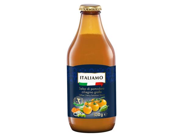 Salsa di pomodoro ciliegino giallo