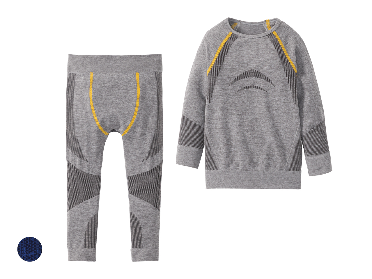 Sous-vêtements de ski pour jeune enfant, 2 pièces1
