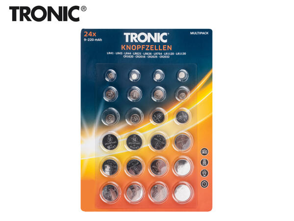Tronic Button Cell Batteries