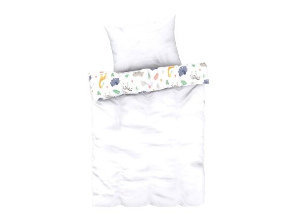 Livarno Home Kids' Reversible Bedlinen - Single White