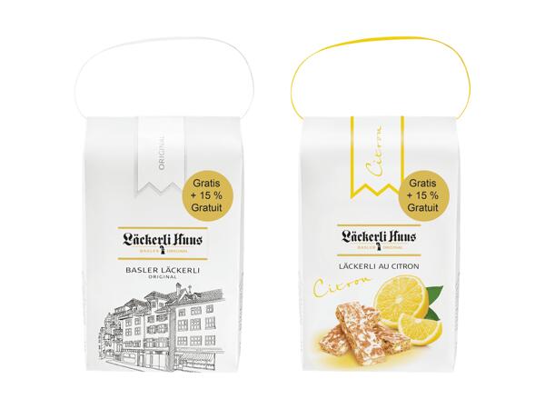 Läckerlis de Bâle Läckerli Huus
