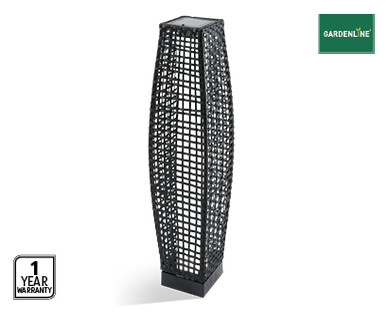 WICKER BOLLARD LIGHT